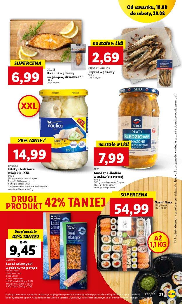 Gazetka promocyjna Lidl do 20/08/2022 str.21