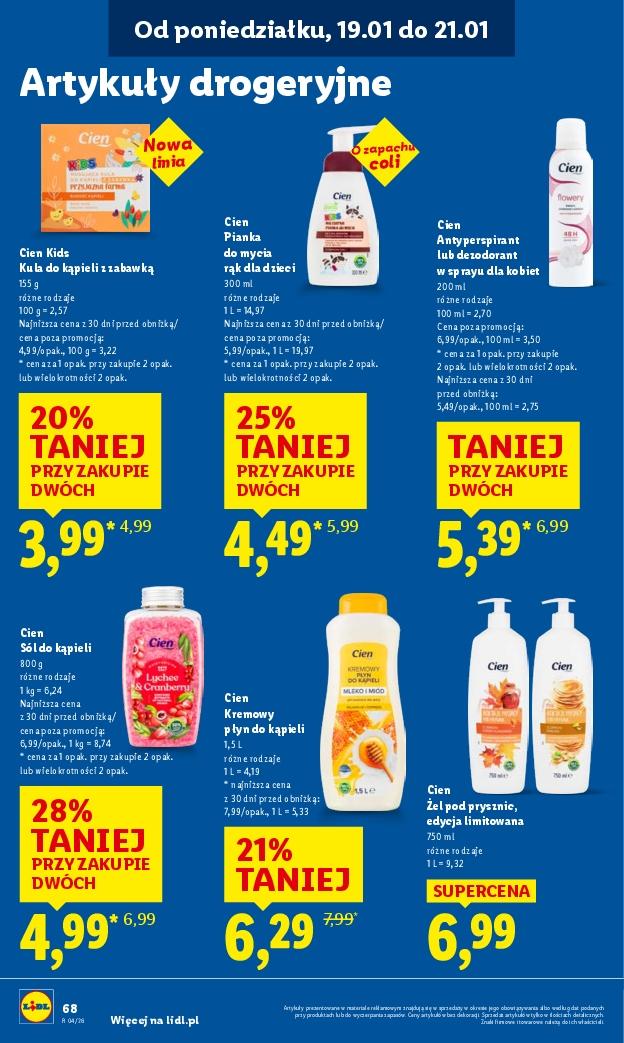 Gazetka promocyjna Lidl do 21/01/2026 str.68