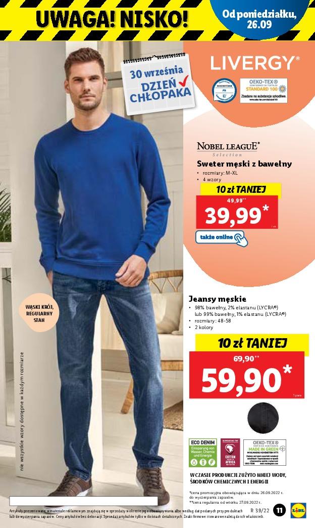 Gazetka promocyjna Lidl do 01/10/2022 str.11