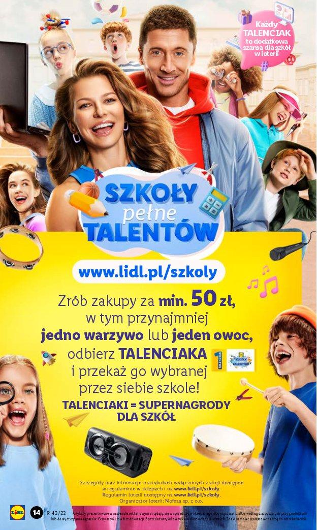 Gazetka promocyjna Lidl do 19/10/2022 str.14