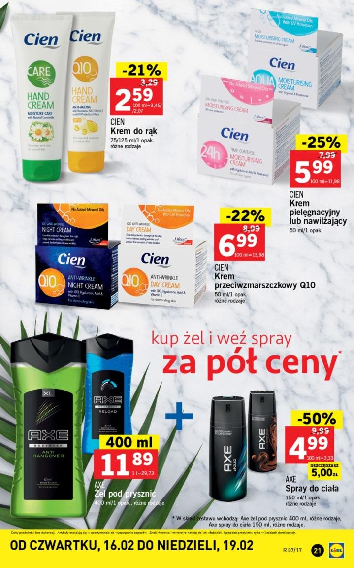 Gazetka promocyjna Lidl do 19/02/2017 str.21