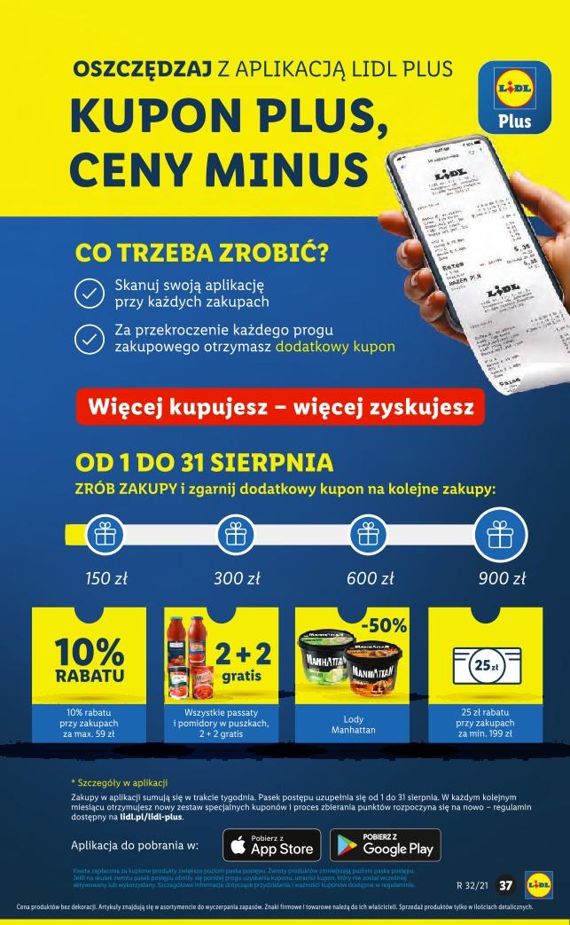 Gazetka promocyjna Lidl do 14/08/2021 str.37