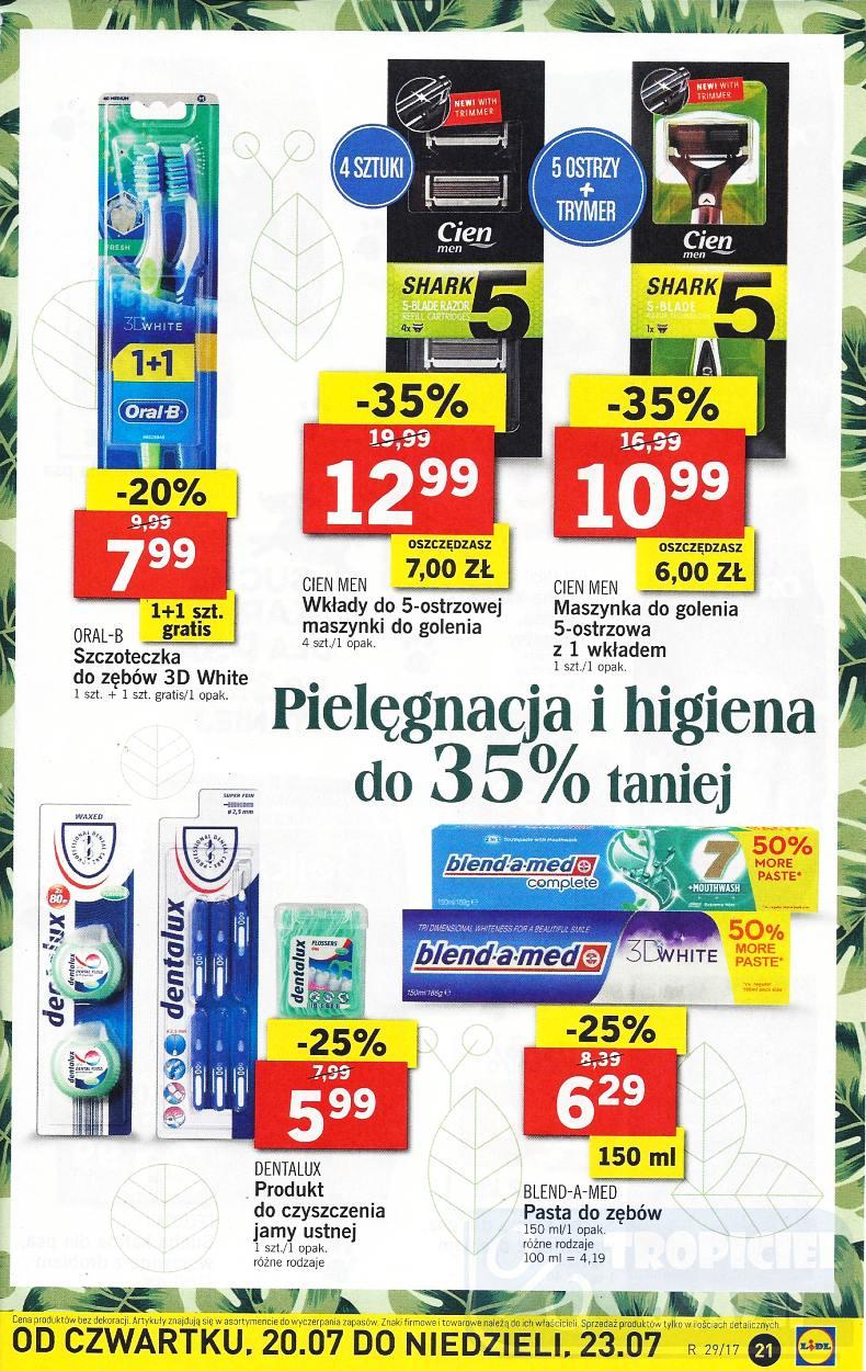 Gazetka promocyjna Lidl do 23/07/2017 str.21