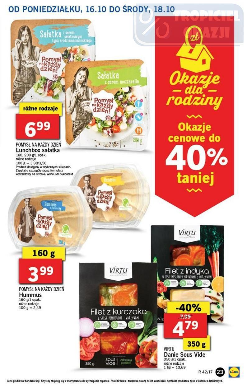 Gazetka promocyjna Lidl do 18/10/2017 str.23