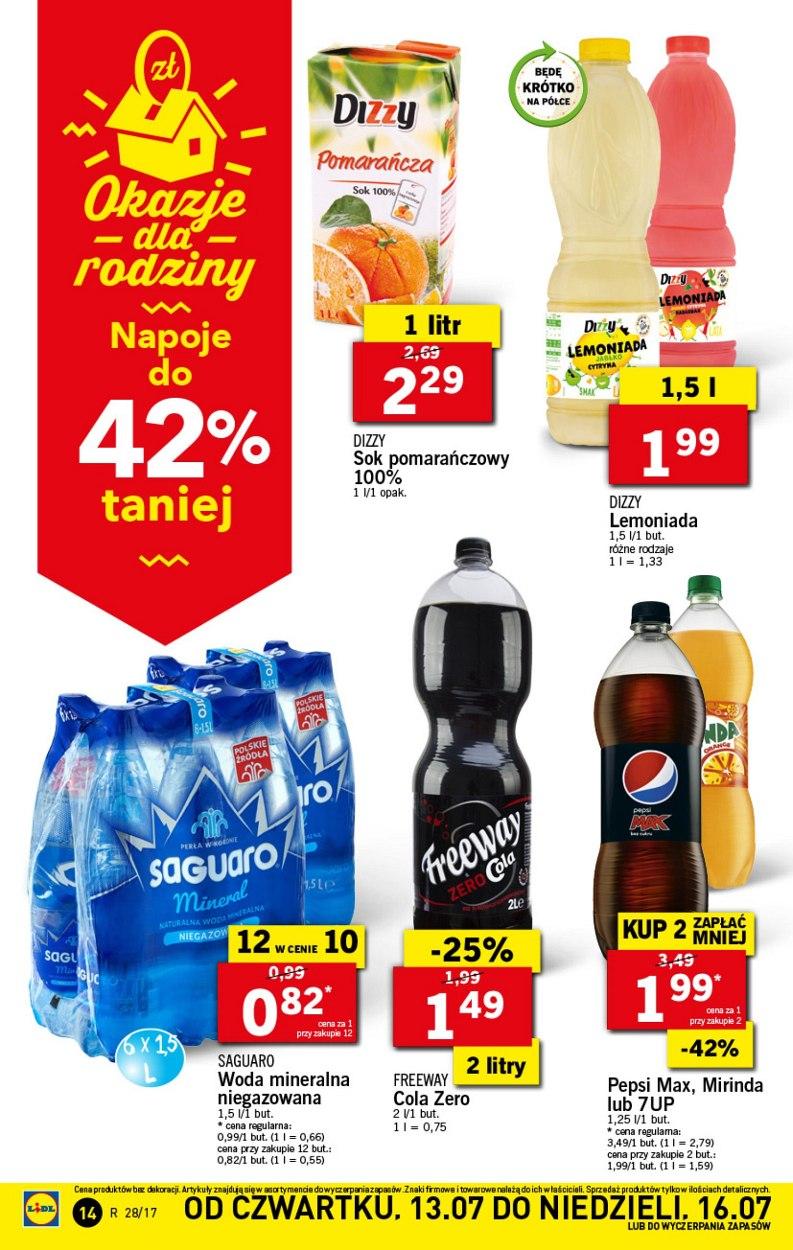 Gazetka promocyjna Lidl do 16/07/2017 str.14