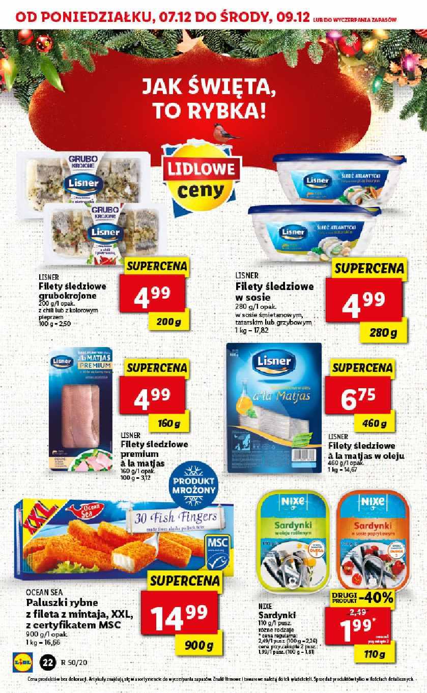 Gazetka promocyjna Lidl do 09/12/2020 str.22