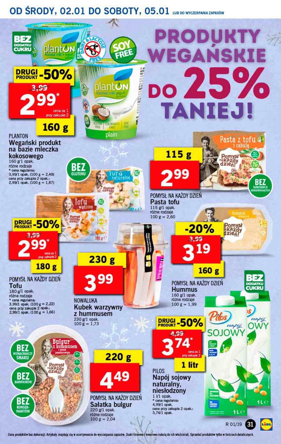 Gazetka promocyjna Lidl do 05/01/2019 str.31