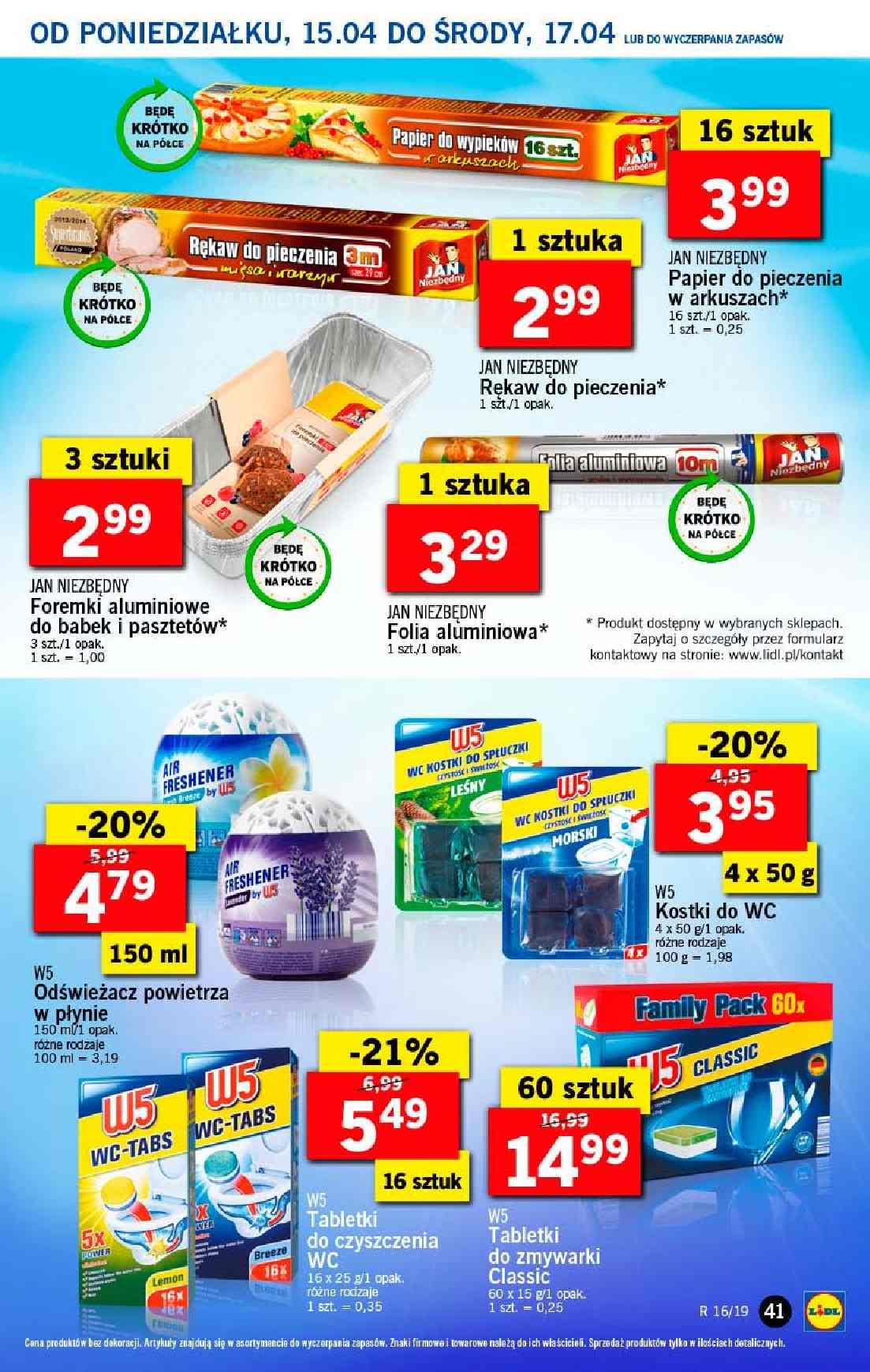 Gazetka promocyjna Lidl do 17/04/2019 str.41