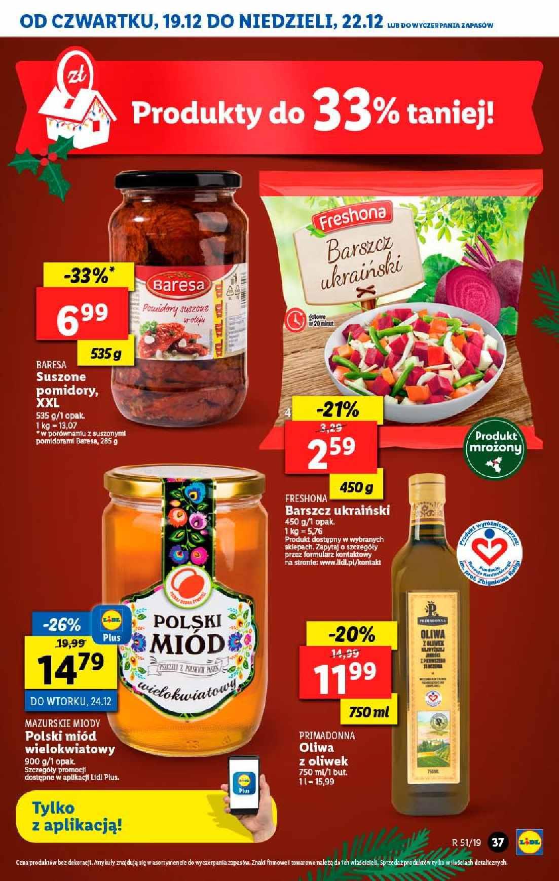 Gazetka promocyjna Lidl do 22/12/2019 str.37