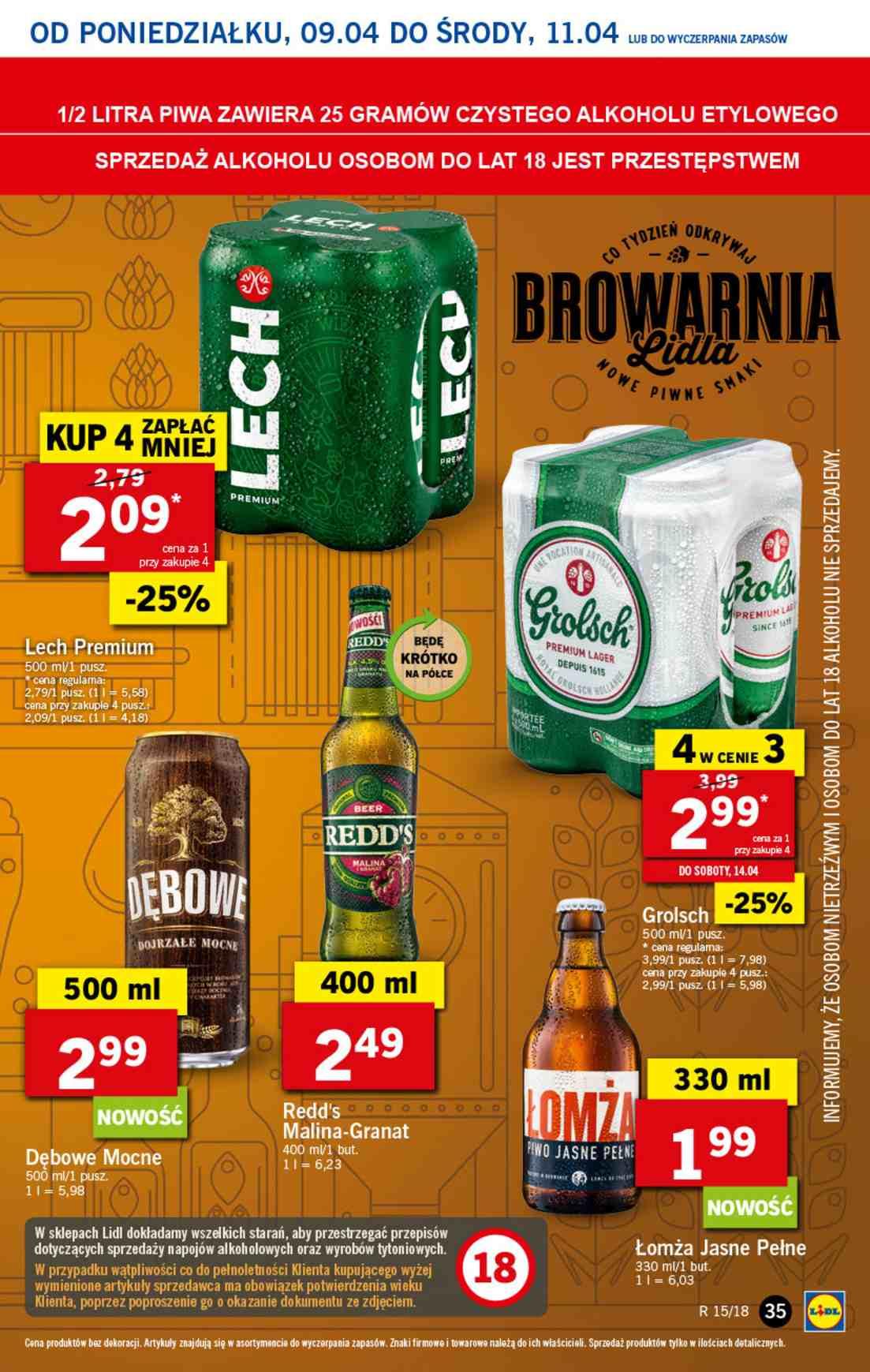 Gazetka promocyjna Lidl do 11/04/2018 str.35