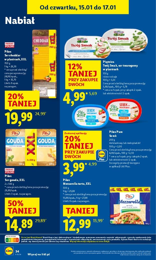 Gazetka promocyjna Lidl do 17/01/2026 str.34