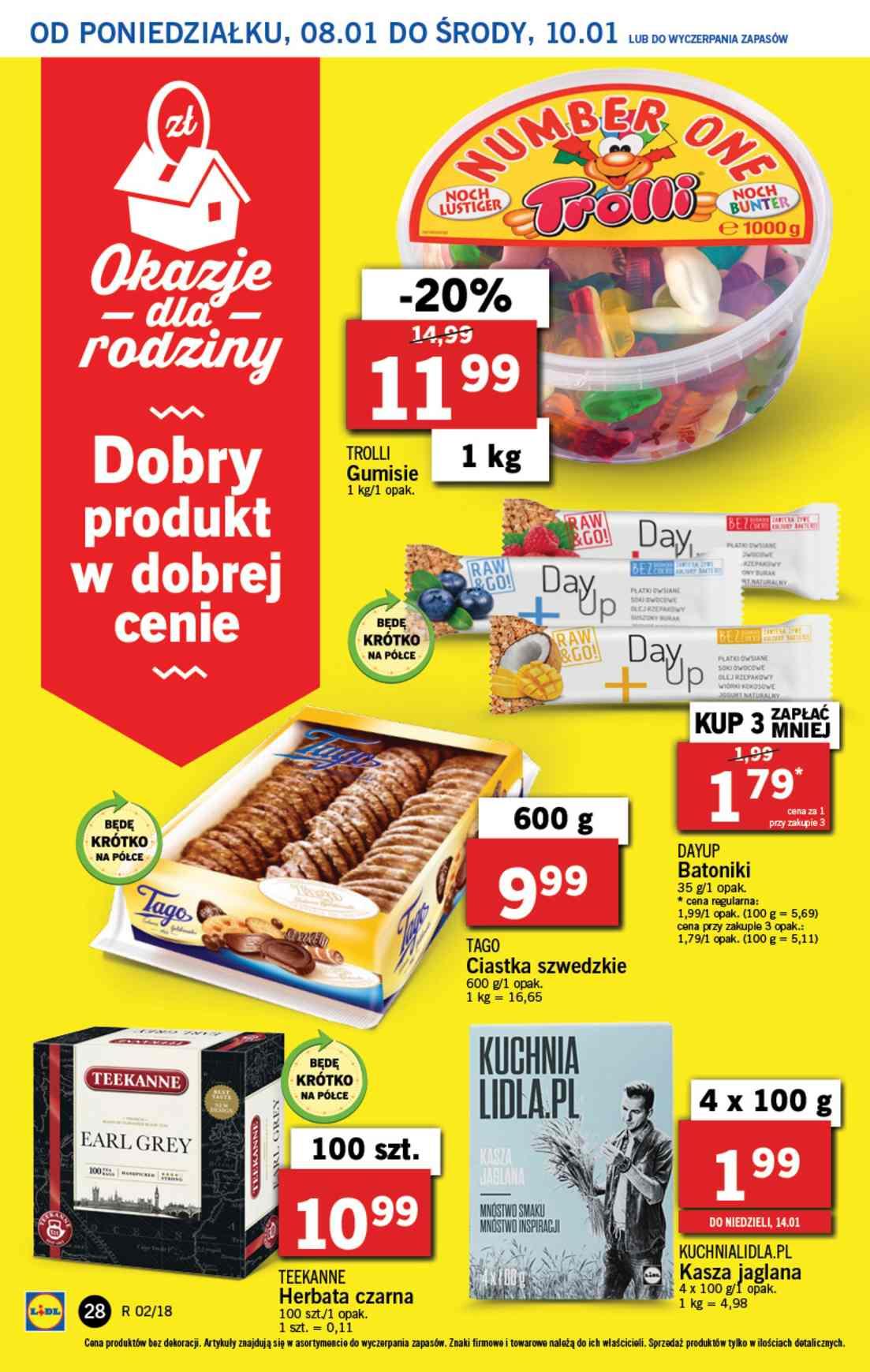 Gazetka promocyjna Lidl do 10/01/2018 str.28