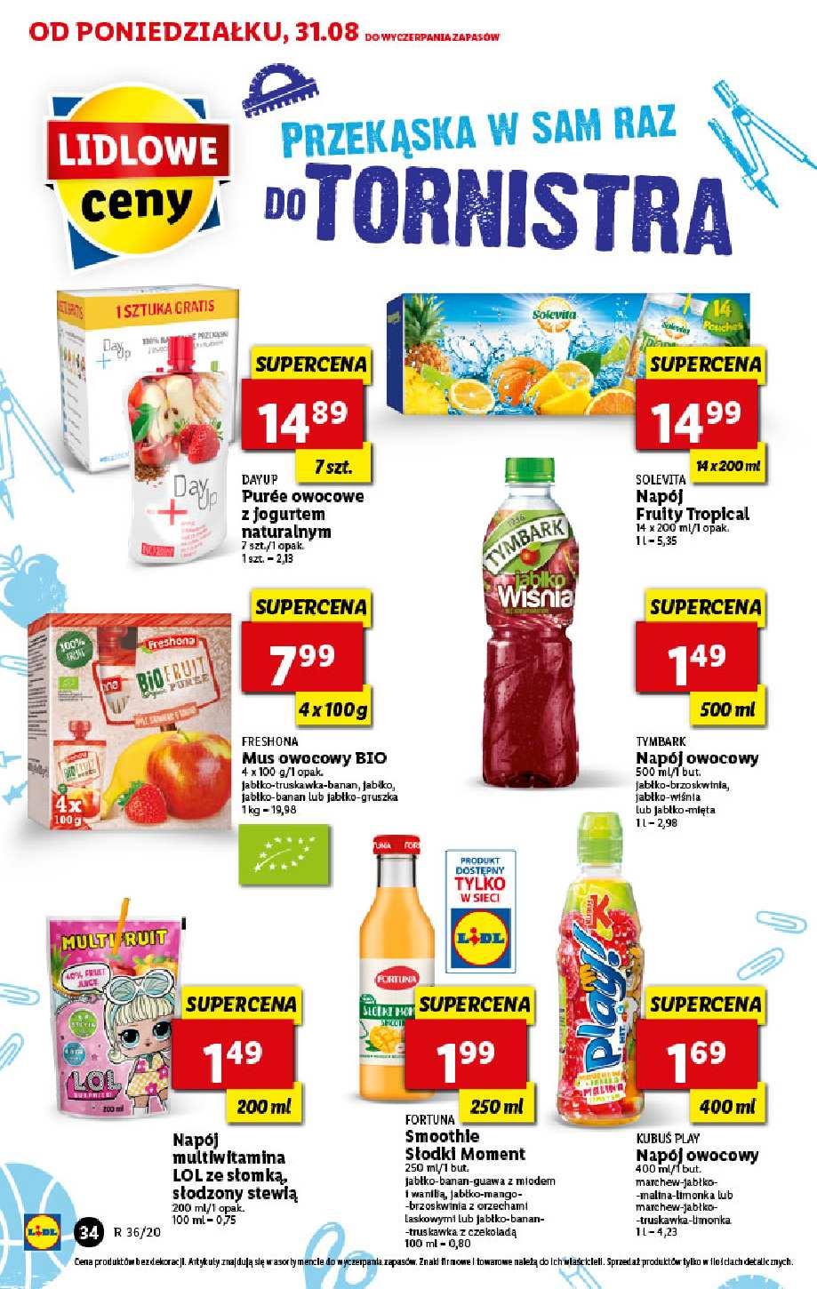 Gazetka promocyjna Lidl do 05/09/2020 str.34