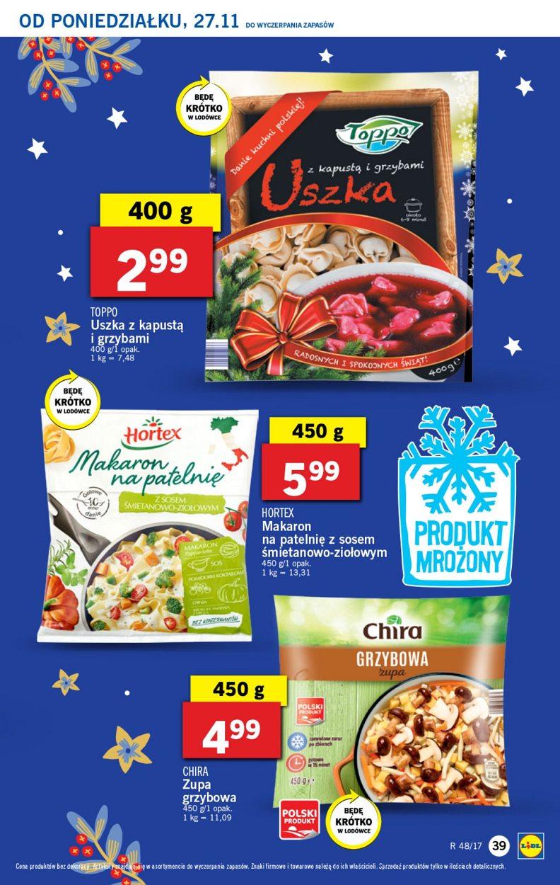 Gazetka promocyjna Lidl do 29/11/2017 str.39