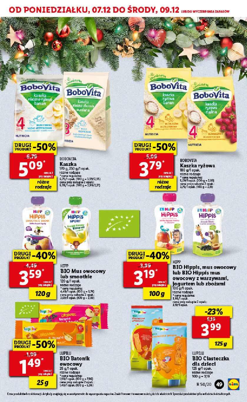 Gazetka promocyjna Lidl do 09/12/2020 str.49