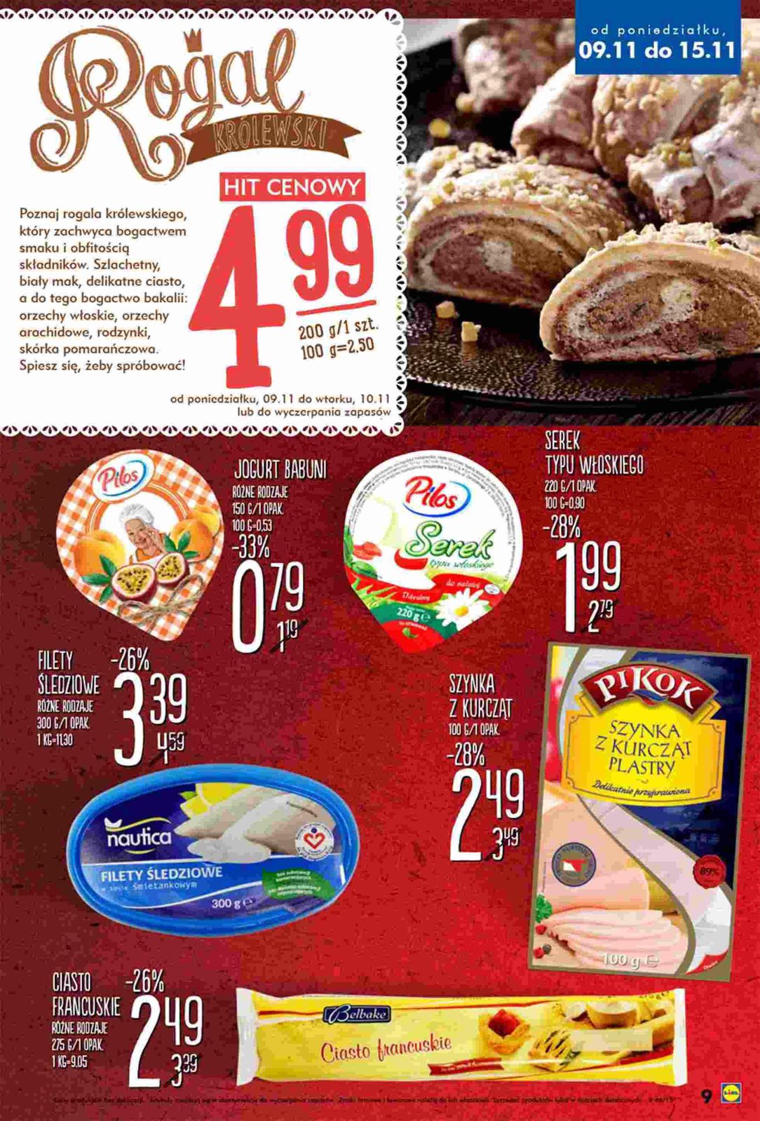 Gazetka promocyjna Lidl do 15/11/2015 str.9