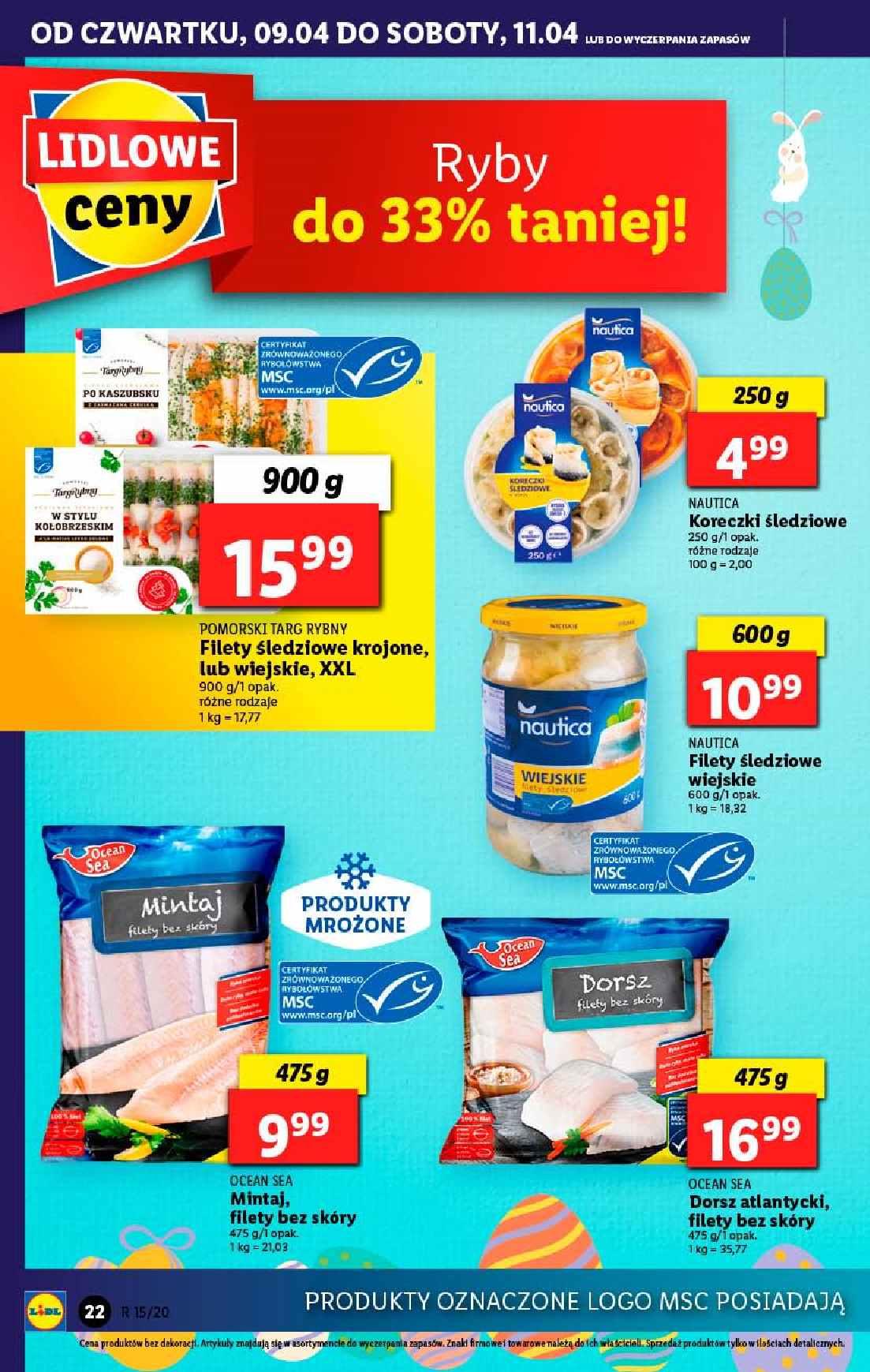 Gazetka promocyjna Lidl do 11/04/2020 str.22