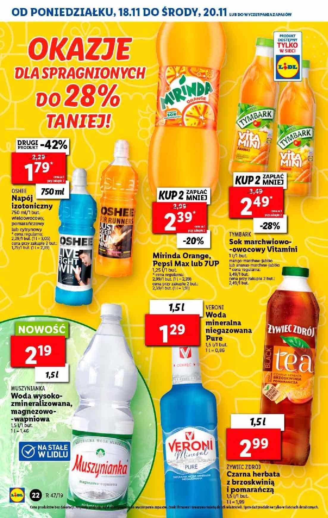 Gazetka promocyjna Lidl do 20/11/2019 str.22