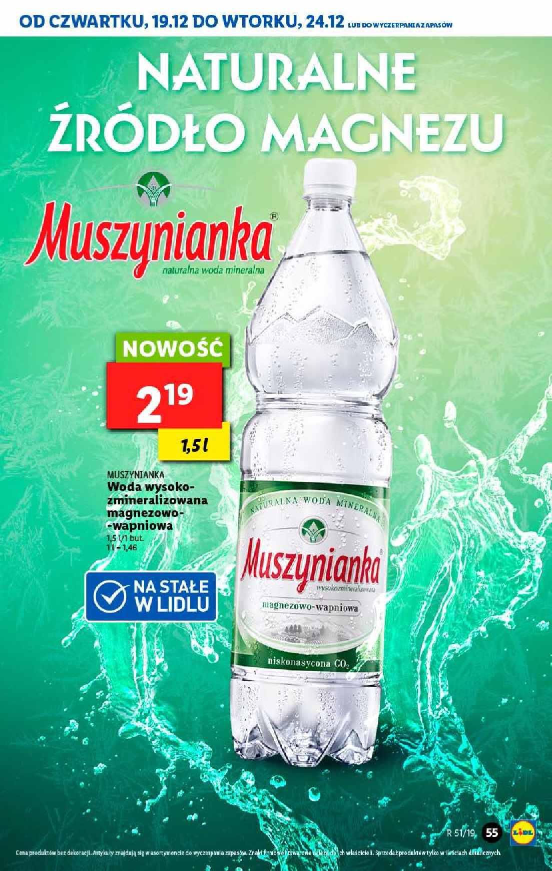 Gazetka promocyjna Lidl do 22/12/2019 str.55