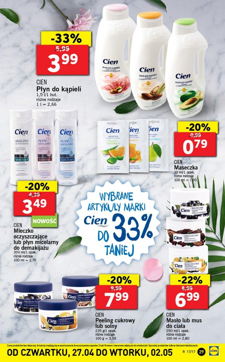 Gazetka promocyjna Lidl do 02/05/2017 str.29