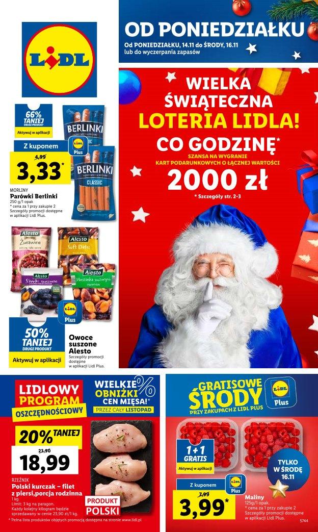 Gazetka promocyjna Lidl do 16/11/2022 str.0