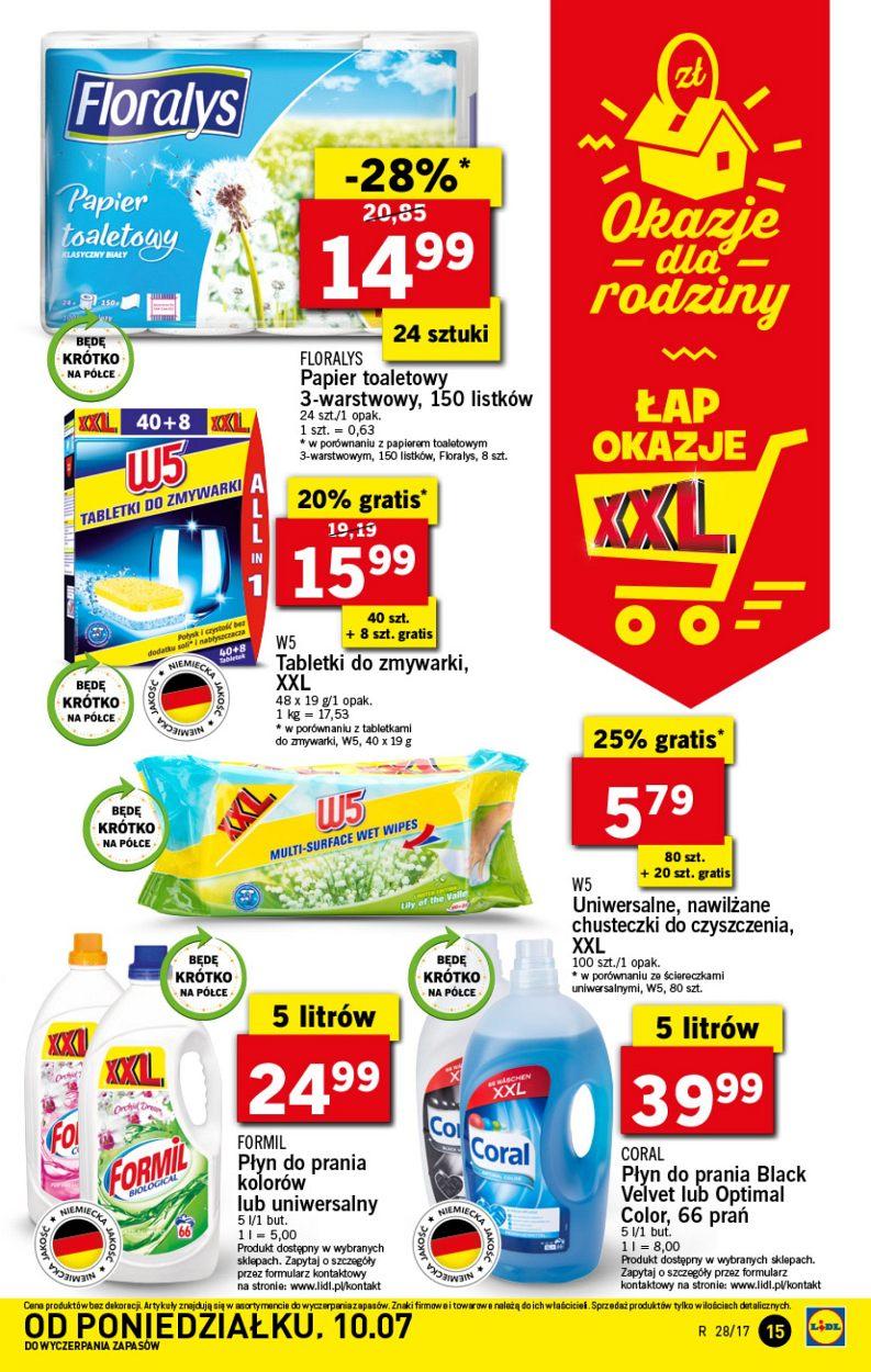 Gazetka promocyjna Lidl do 12/07/2017 str.15