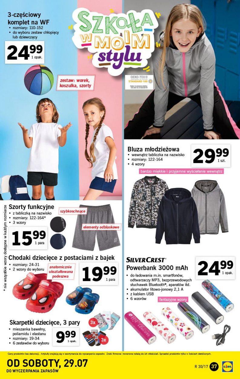 Gazetka promocyjna Lidl do 30/07/2017 str.37