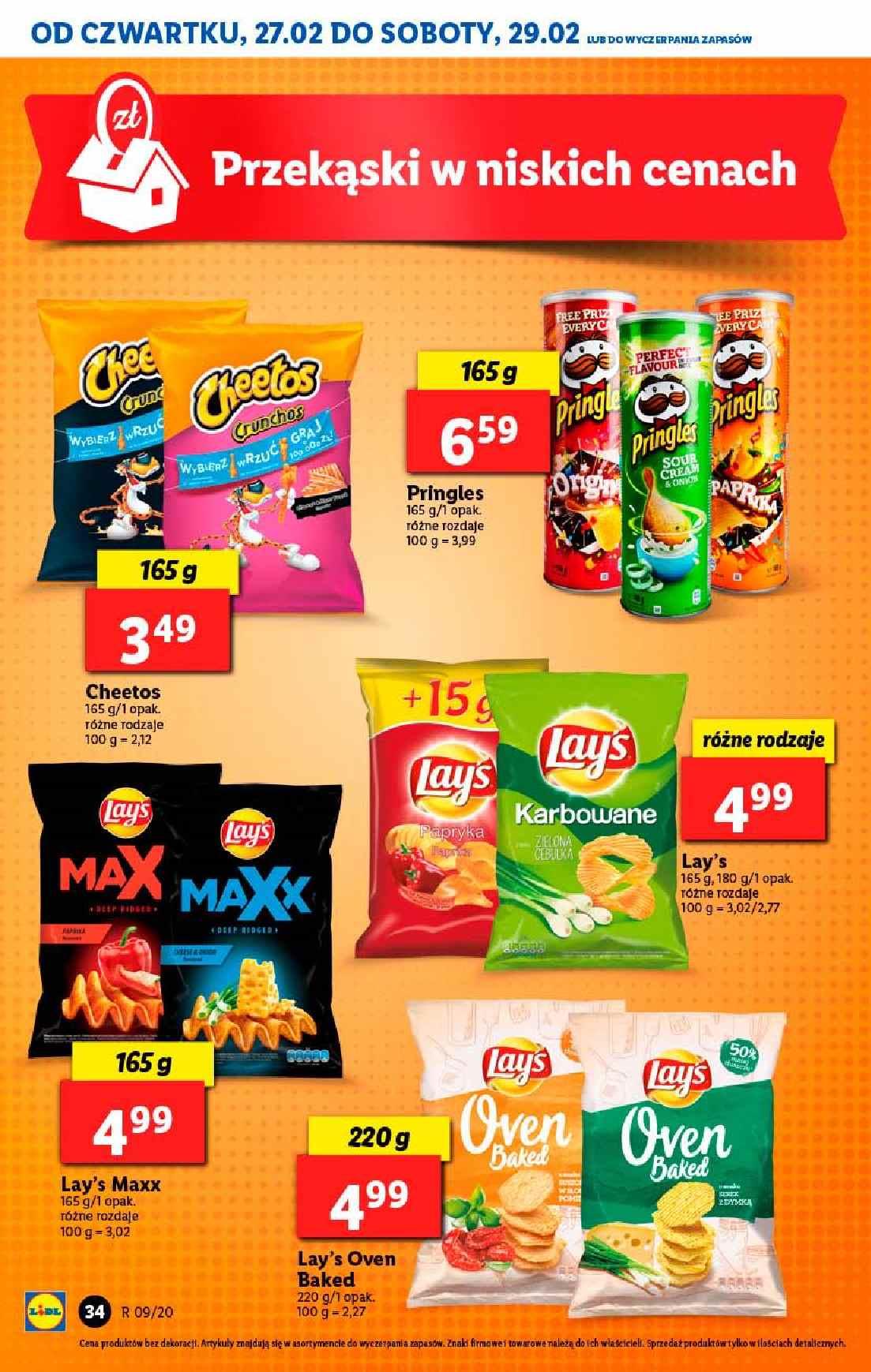 Gazetka promocyjna Lidl do 29/02/2020 str.34