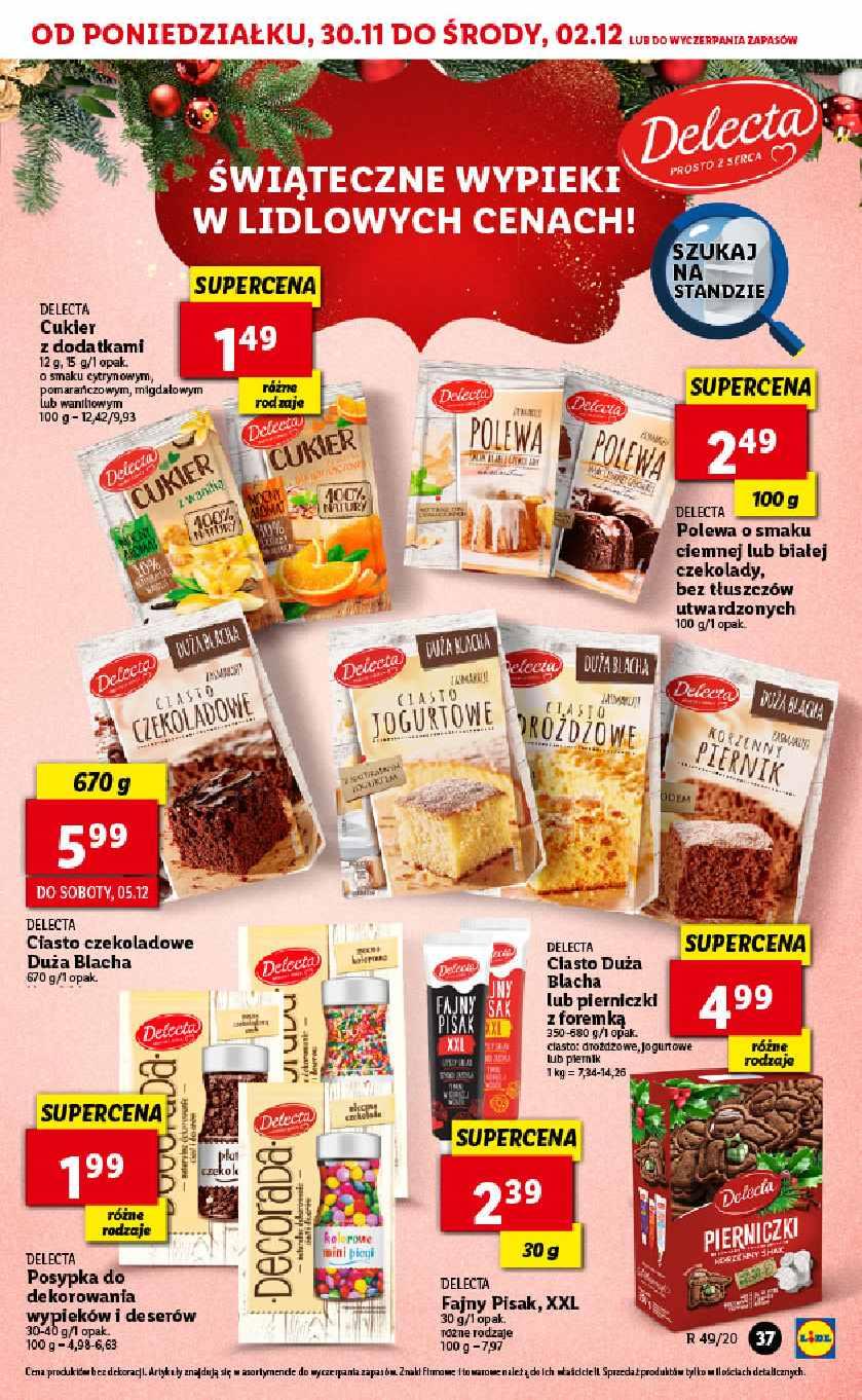 Gazetka promocyjna Lidl do 06/12/2020 str.37