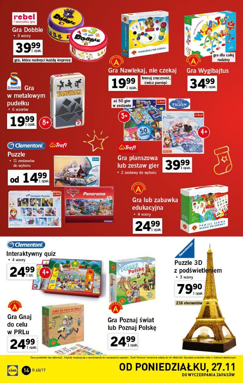 Gazetka promocyjna Lidl do 03/12/2017 str.14