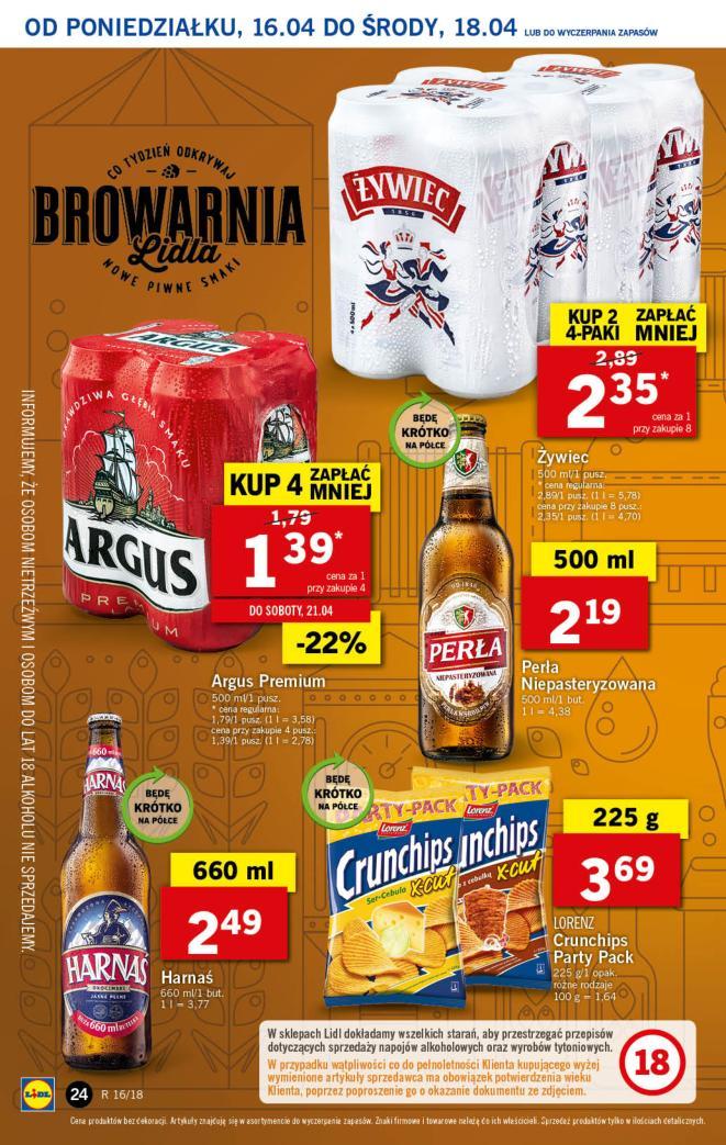 Gazetka promocyjna Lidl do 18/04/2018 str.24