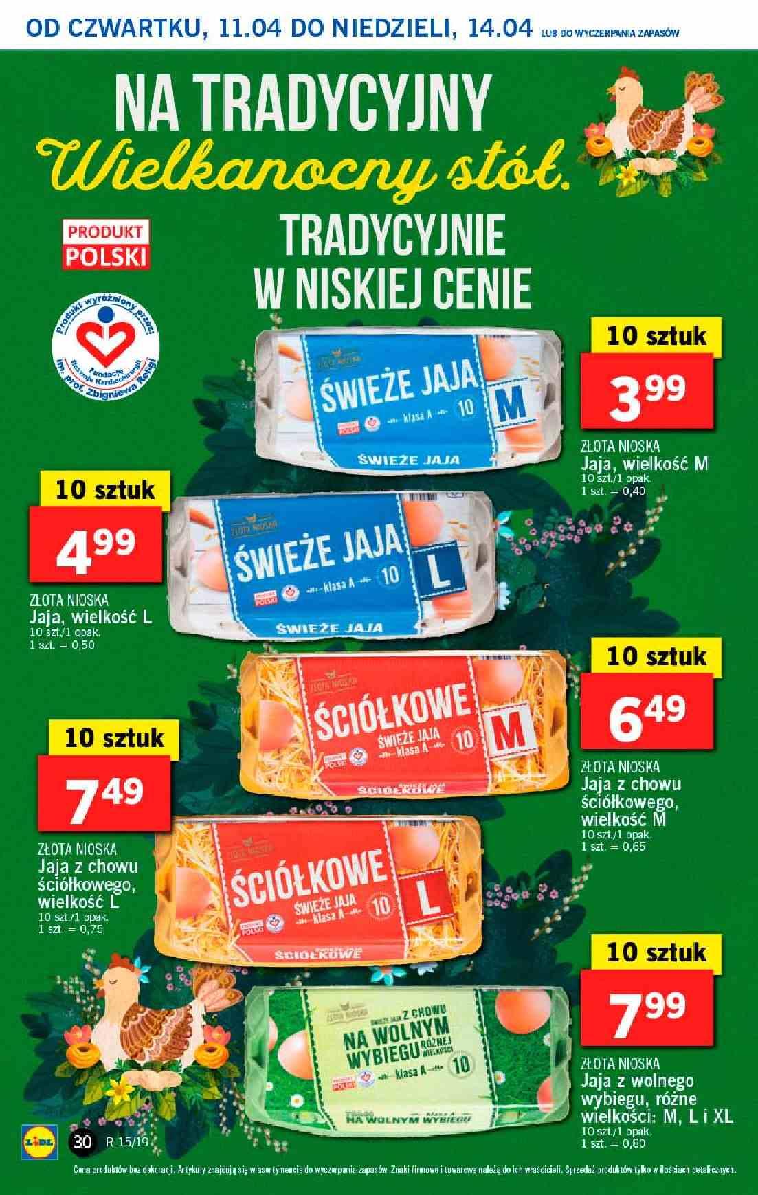 Gazetka promocyjna Lidl do 14/04/2019 str.30