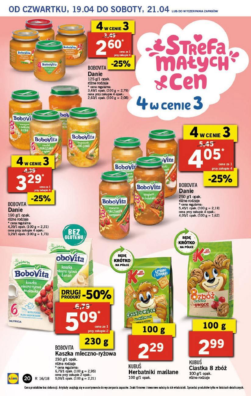 Gazetka promocyjna Lidl do 21/04/2018 str.20