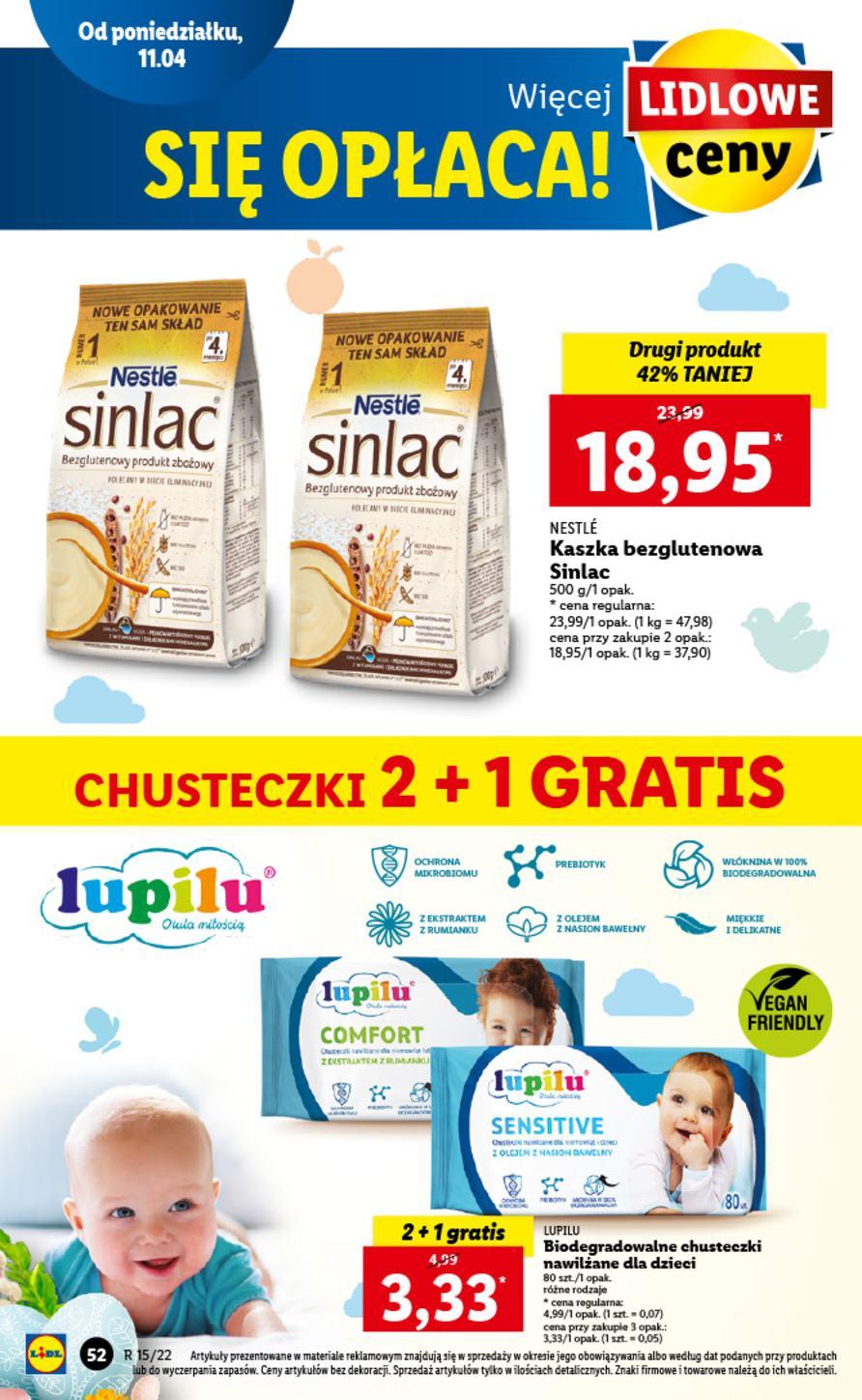 Gazetka promocyjna Lidl do 13/04/2022 str.52