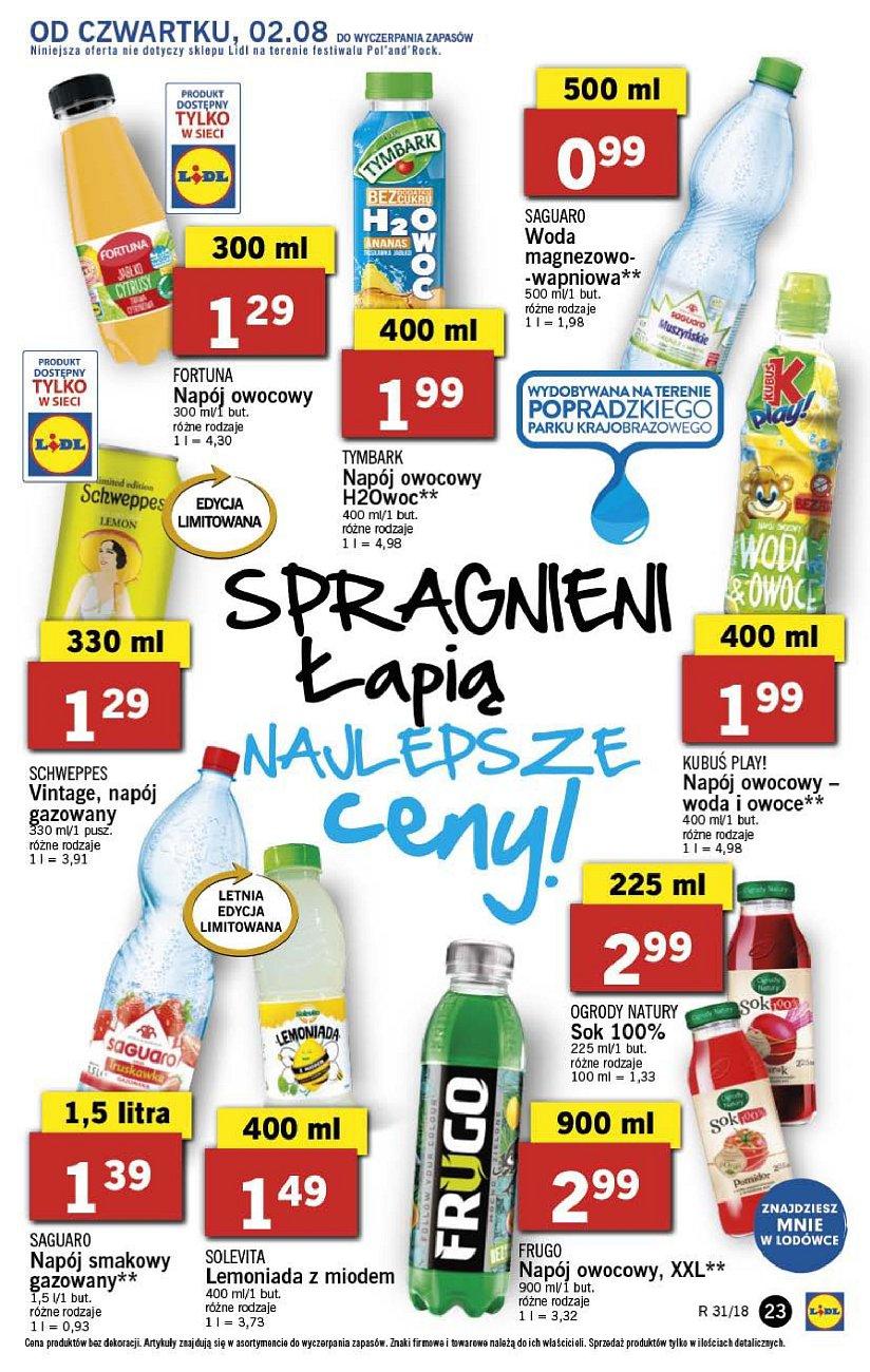 Gazetka promocyjna Lidl do 05/08/2018 str.23