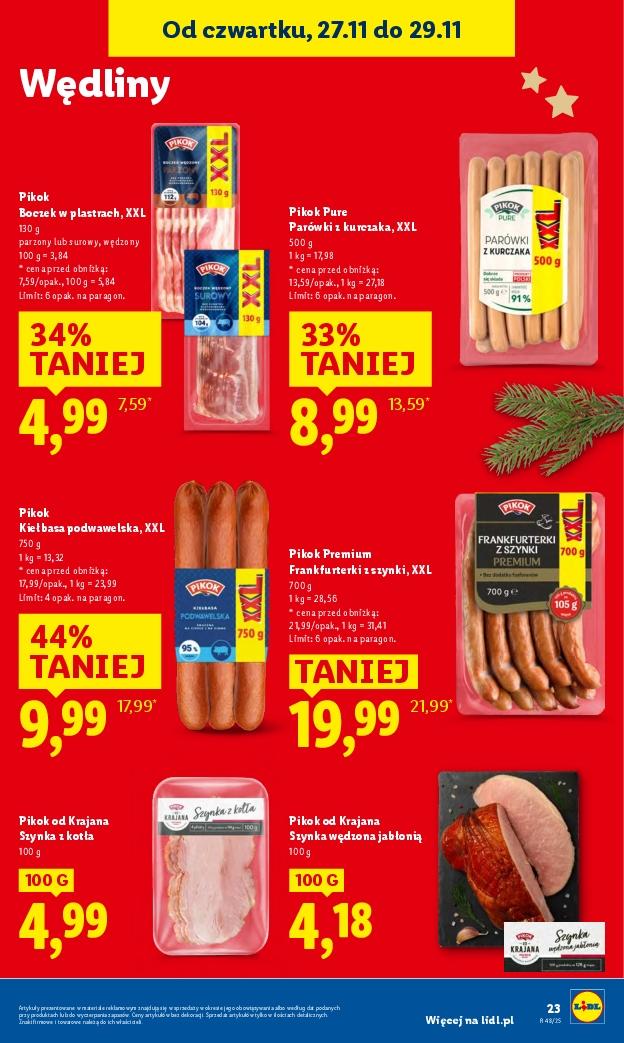 Gazetka promocyjna Lidl do 29/11/2025 str.23