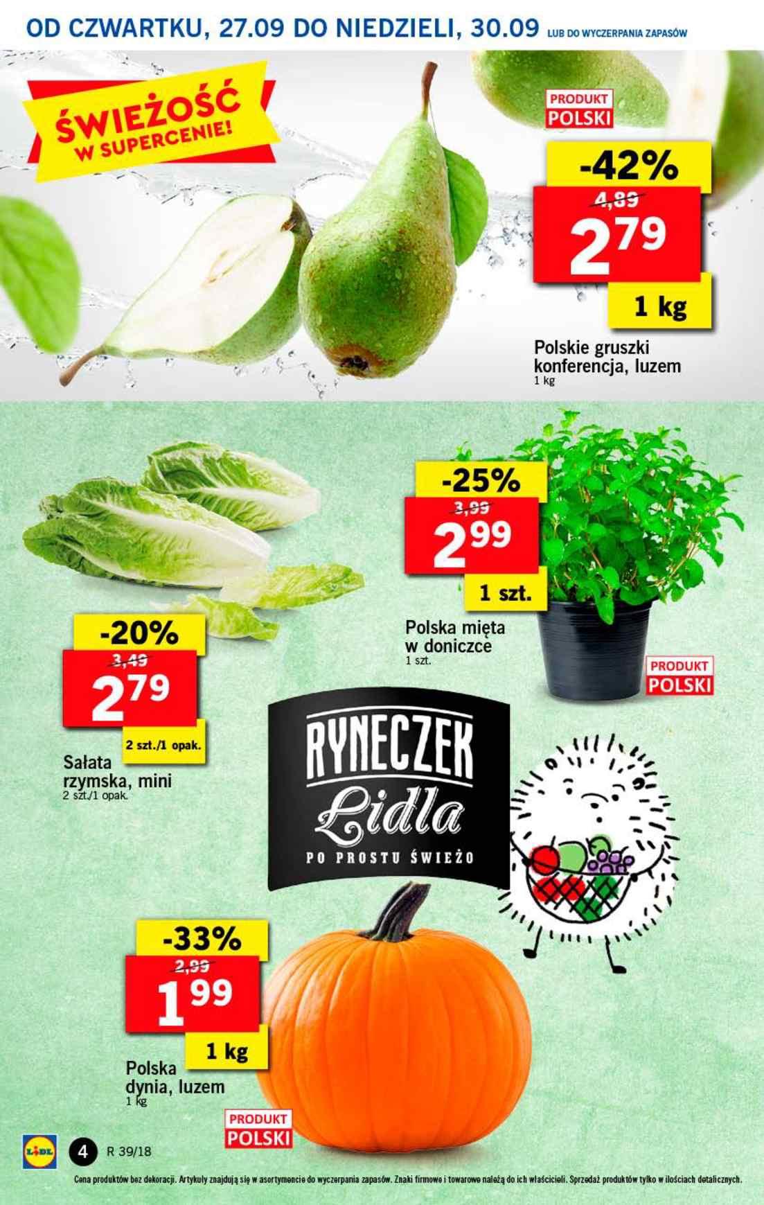 Gazetka promocyjna Lidl do 30/09/2018 str.4