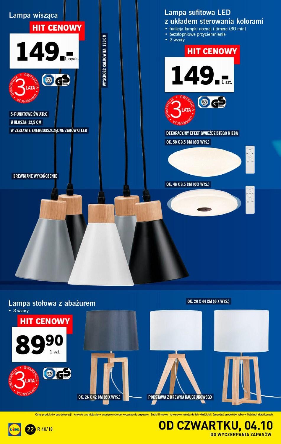 Gazetka promocyjna Lidl do 07/10/2018 str.22