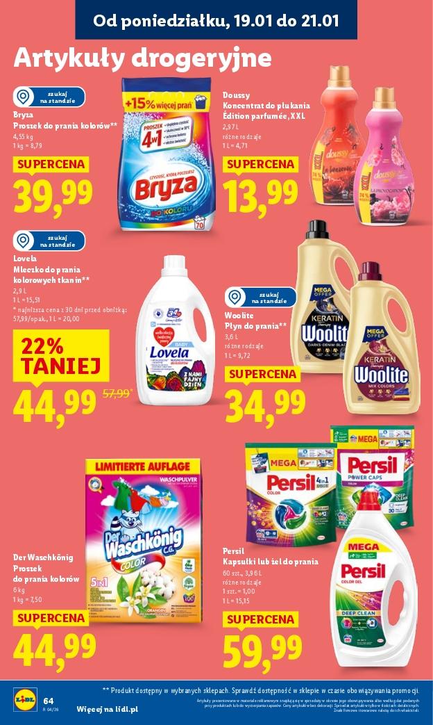 Gazetka promocyjna Lidl do 21/01/2026 str.64