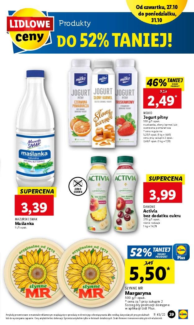 Gazetka promocyjna Lidl do 31/10/2022 str.39