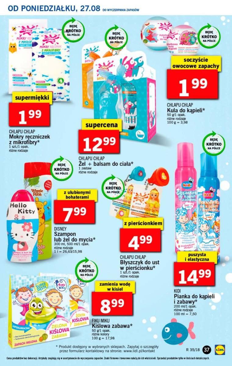 Gazetka promocyjna Lidl do 29/08/2018 str.37