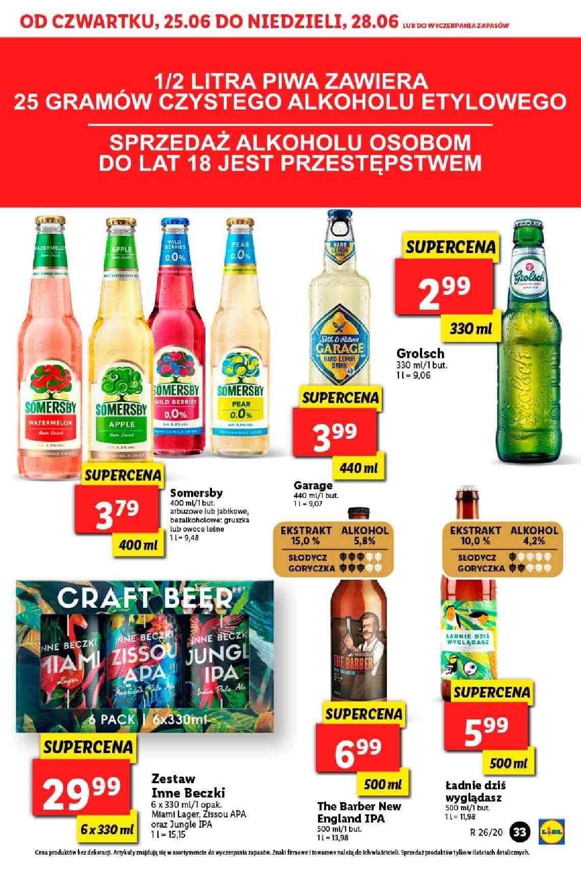 Gazetka promocyjna Lidl do 28/06/2020 str.33