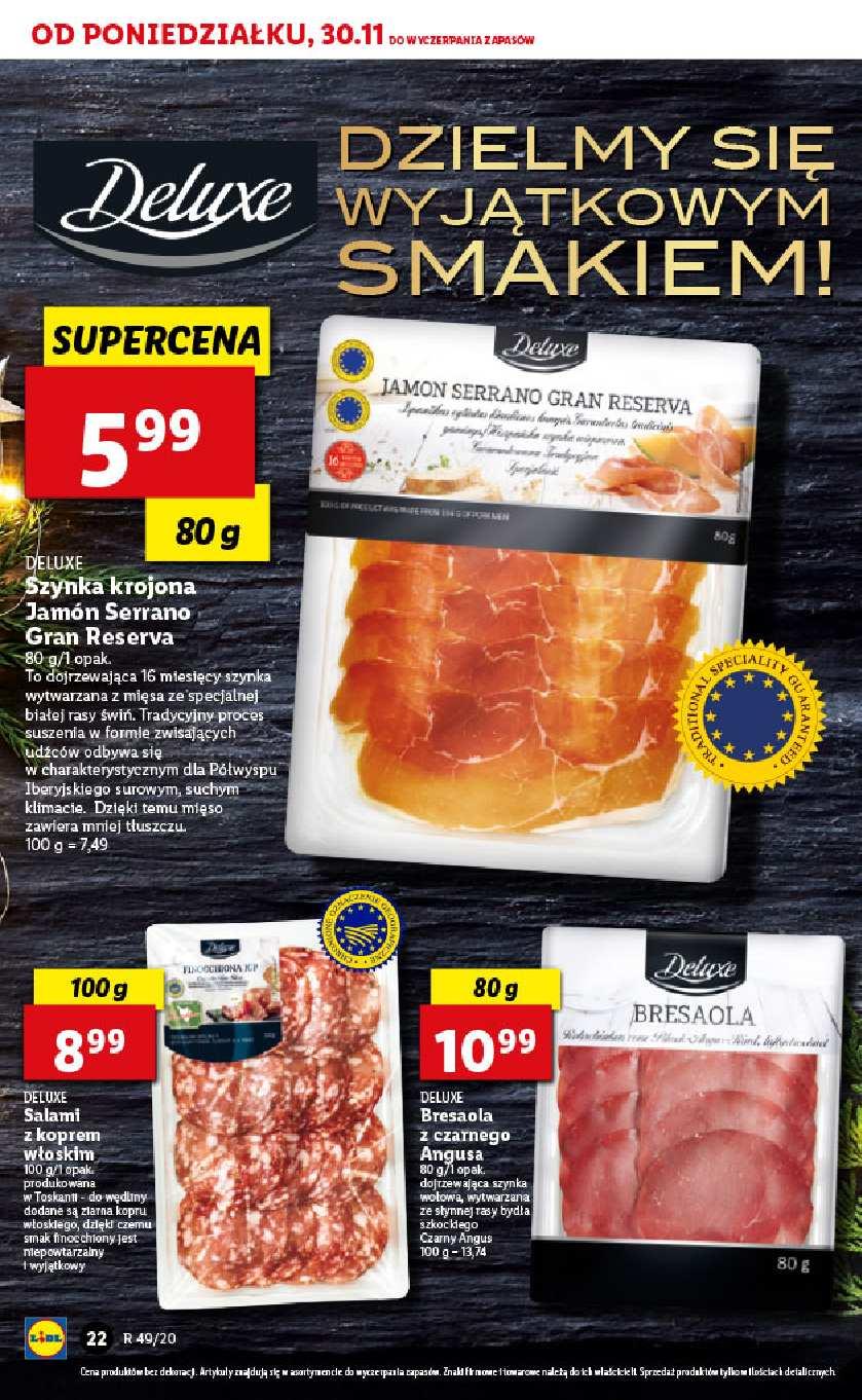 Gazetka promocyjna Lidl do 06/12/2020 str.22