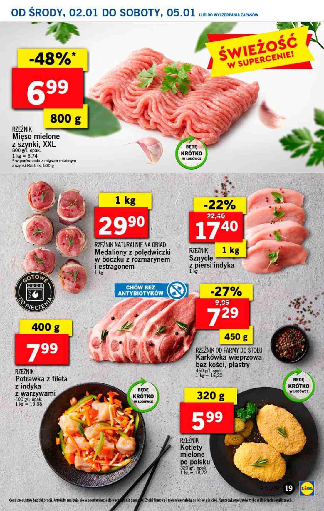 Gazetka promocyjna Lidl do 05/01/2019 str.19