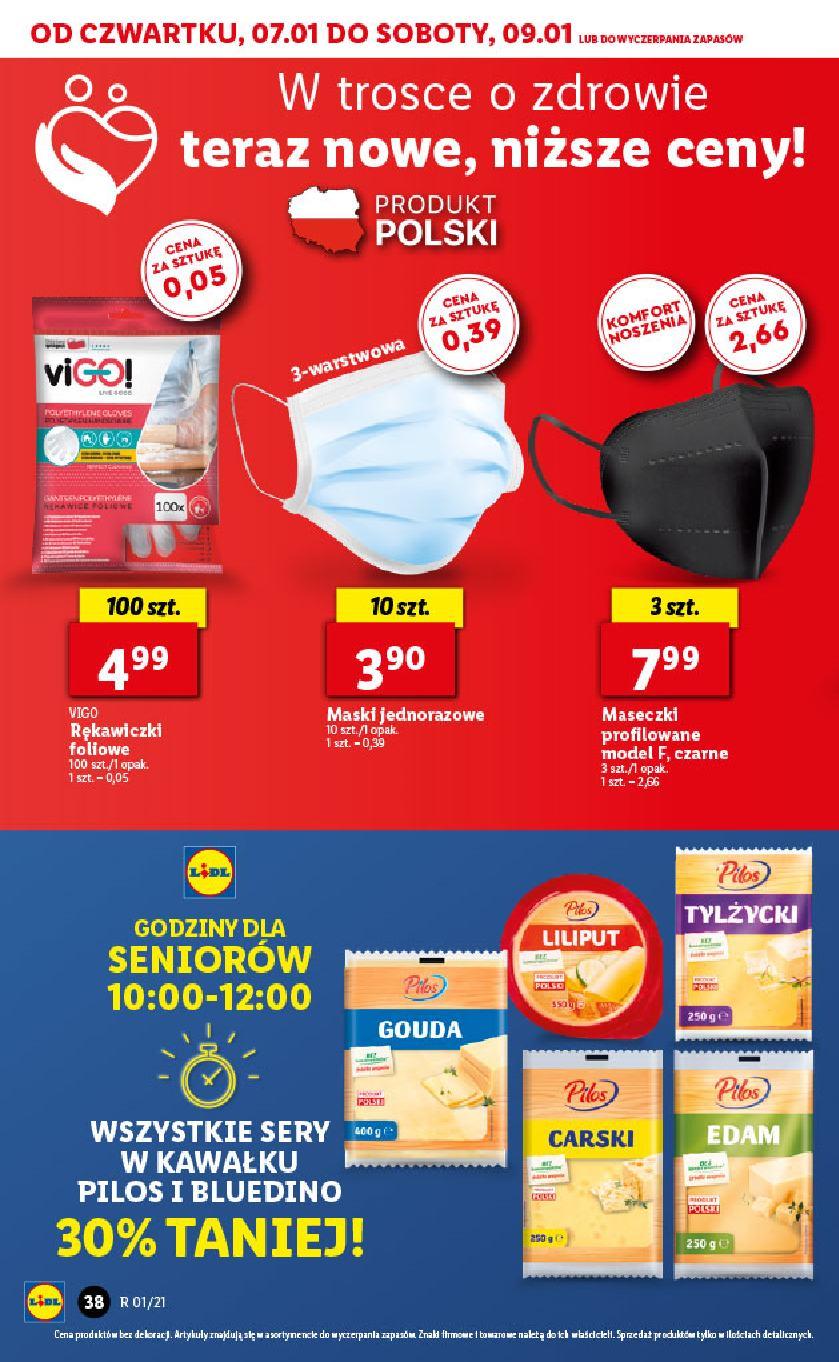 Gazetka promocyjna Lidl do 09/01/2021 str.38