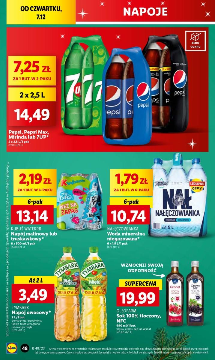 Gazetka promocyjna Lidl do 10/12/2023 str.52