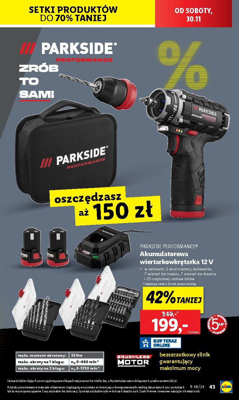 Gazetka promocyjna Lidl do 30/11/2024 str.45