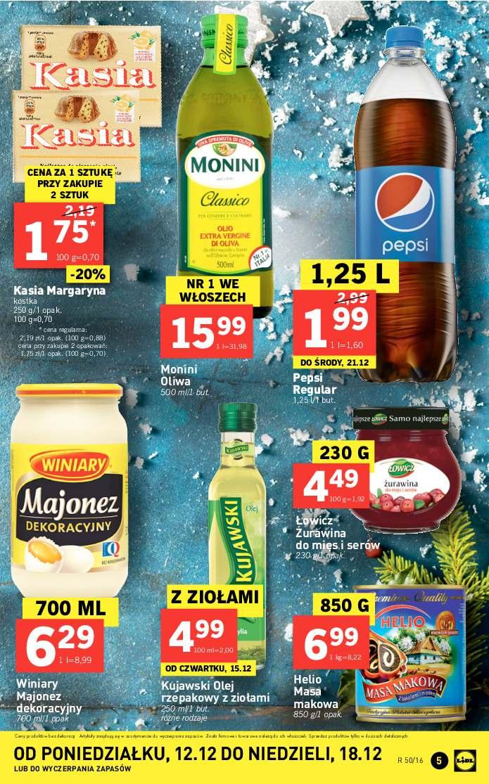 Gazetka promocyjna Lidl do 18/12/2016 str.5