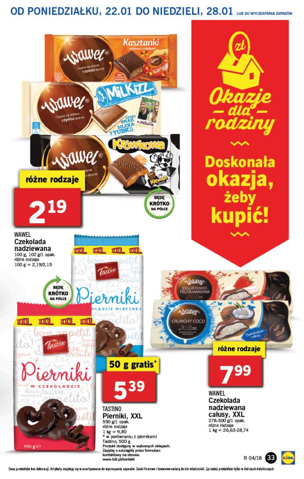 Gazetka promocyjna Lidl do 24/01/2018 str.33