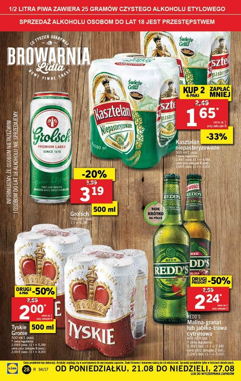 Gazetka promocyjna Lidl do 23/08/2017 str.28